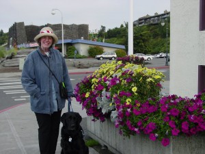 Dr. Patricia Bloom with Mattie